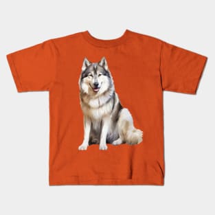 Alaskan Malamute Kids T-Shirt